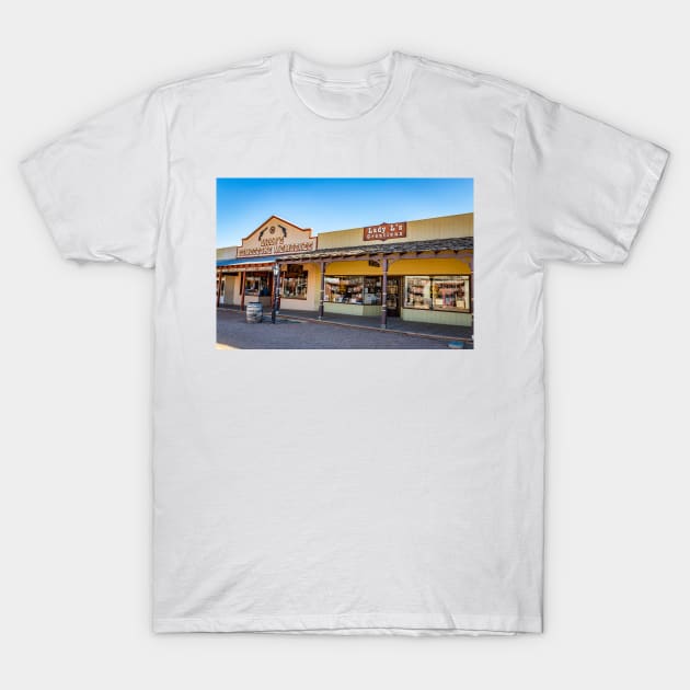 Allen Street in Tombstone, Arizona T-Shirt by Gestalt Imagery